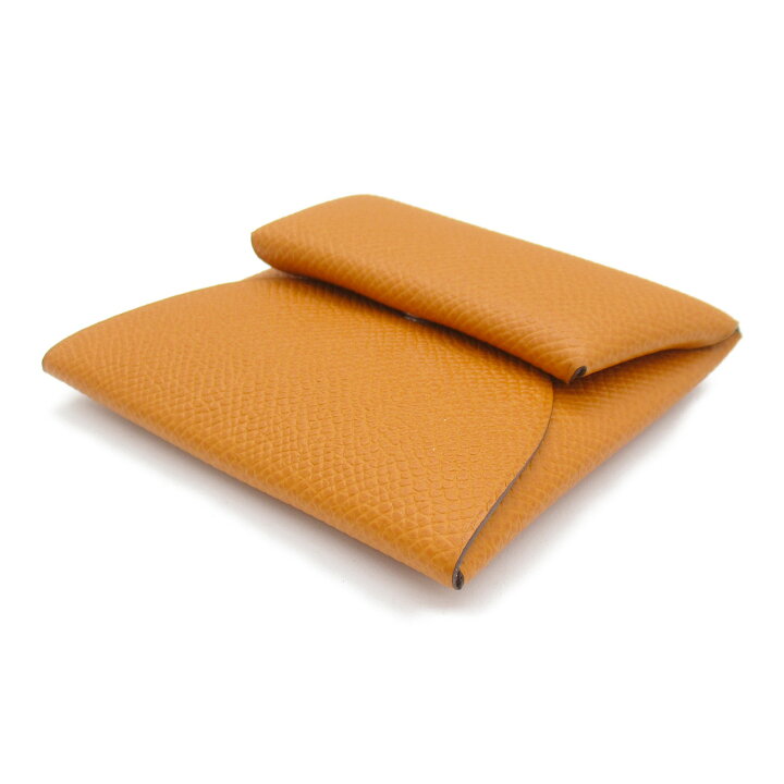 楽天市場】エルメス HERMES バスティア オレンジ/ライム コインケース 