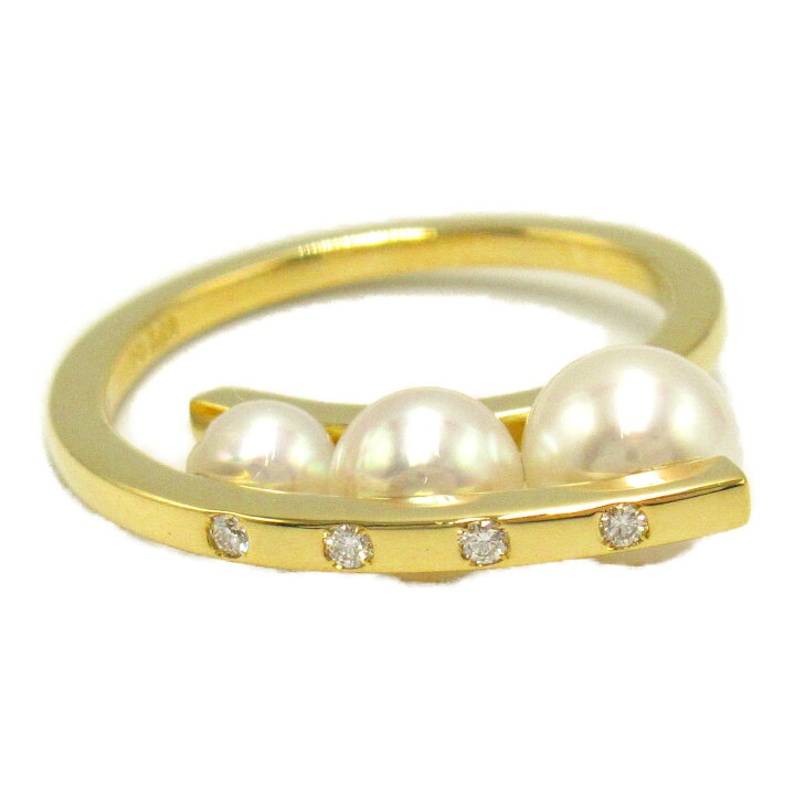 楽天市場】タサキ TASAKI ア ファイン バランス リング4Pダイヤ リング 