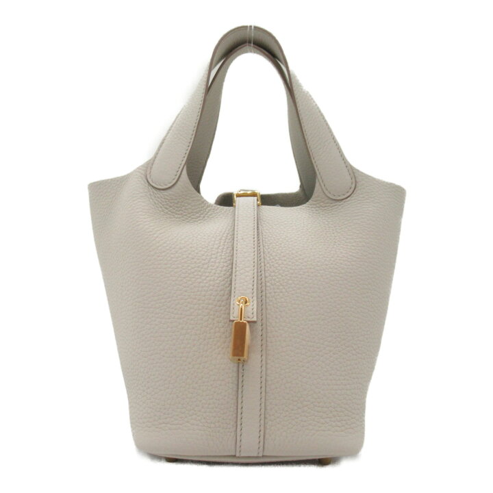楽天市場】エルメス HERMES ピコタンロックPM クレ ハンドバッグ  