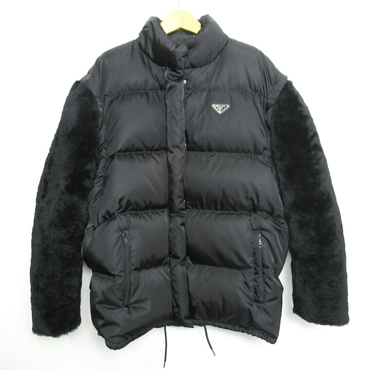 楽天市場】プラダ PRADA Re-nylon ダウンジャケット ダウンジャケット  