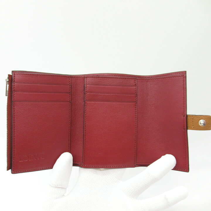 楽天市場】ロエベ LOEWE バーティカル ウォレット スモール 三つ折財布  