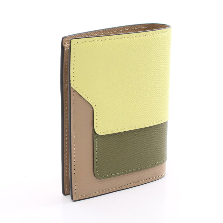 楽天市場】マルニ MARNI バイフォールドウォレット 二つ折り財布 