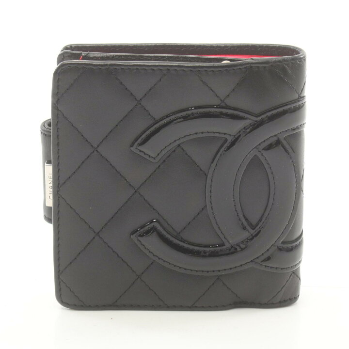 楽天市場】シャネル CHANEL カンボンライン 二つ折り財布 財布 レザー  