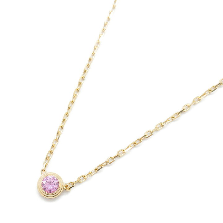 楽天市場】カルティエ CARTIER ダムールネックレス ピンクサファイア 