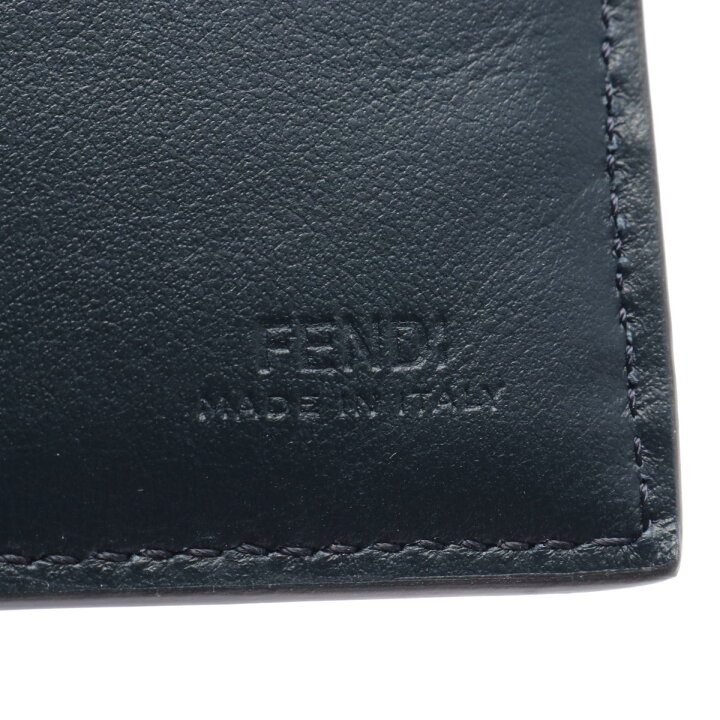 楽天市場】フェンディ FENDI ダイアゴナル ズッカ 二つ折り財布 財布  