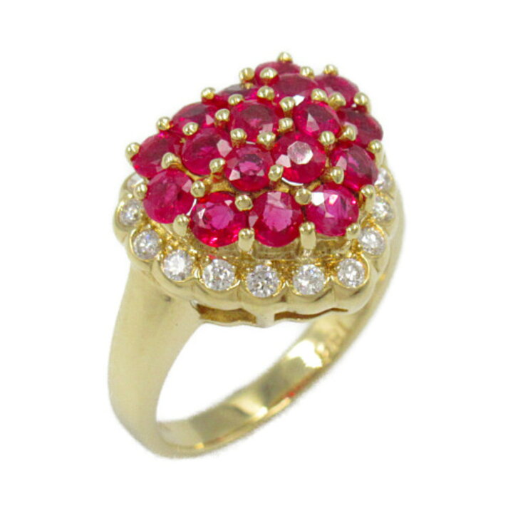 楽天市場】ジュエリー JEWELRY ルビー ダイヤ リング リング・指輪  
