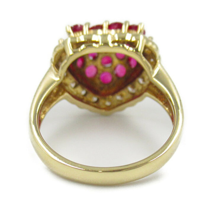 楽天市場】ジュエリー JEWELRY ルビー ダイヤ リング リング・指輪  