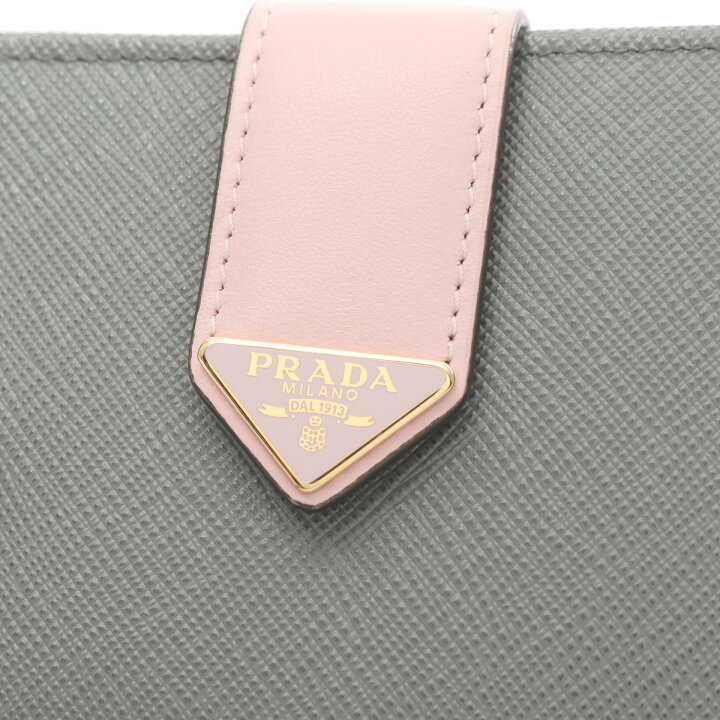 楽天市場】【ポイント3倍】プラダ PRADA 二つ折り財布 財布 