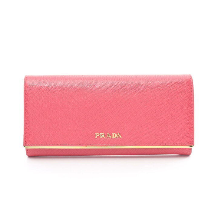 楽天市場】プラダ PRADA SAFFIANO METAL 二つ折り長財布 財布  