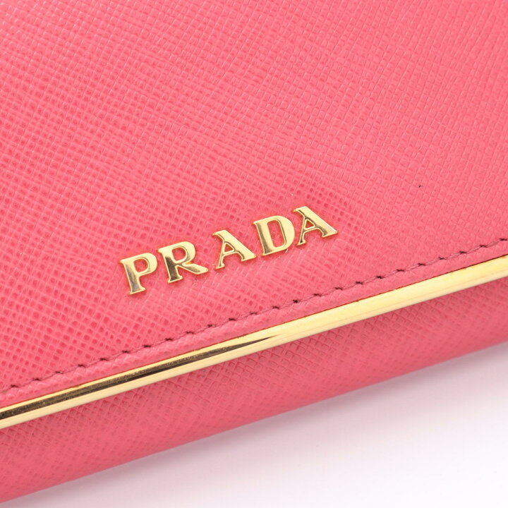 楽天市場】プラダ PRADA SAFFIANO METAL 二つ折り長財布 財布 