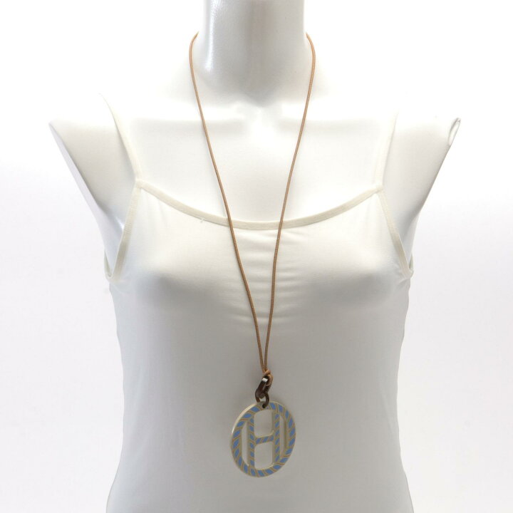 楽天市場】エルメス HERMES Hエキップ ノーティック ネックレス  