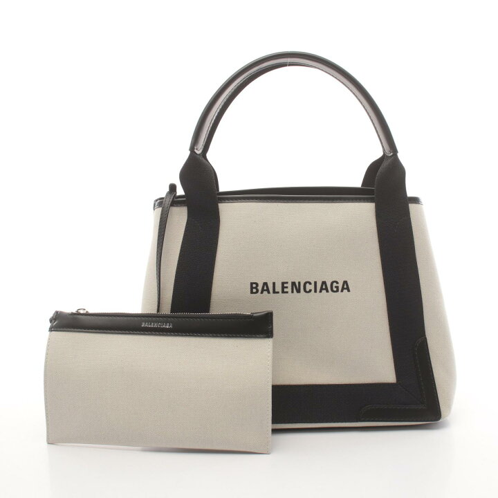 楽天市場】バレンシアガ BALENCIAGA NAVY CABAS S ネイビーカバ トート  
