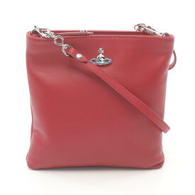 【7％OFFクーポン対象】ヴィヴィアンウエストウッド レッドレーベル Vivienne Westwood Red Label SQUIRE NEW SQUARE ショルダーバッグ バッグ レザー レディース レッド系 51160005L001LH406 プレゼント 誕生日 記念日 ブランド 送料無料【新品】