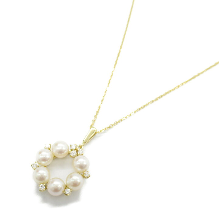 楽天市場】ミキモト MIKIMOTO パールダイヤ ネックレス ネックレス  