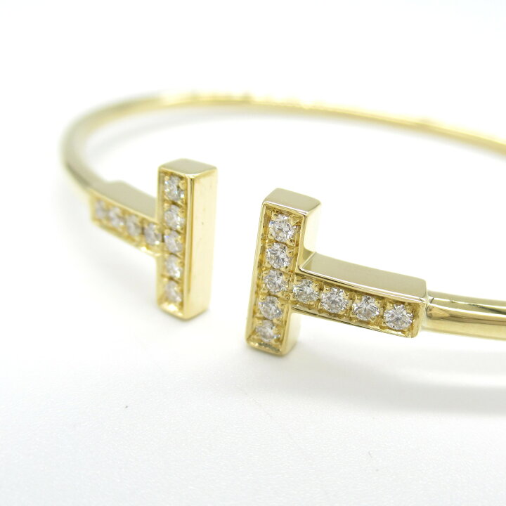 楽天市場】ティファニー TIFFANY＆CO Tワイヤー ダイヤ ブレスレット 