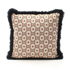 【5千円OFFクーポン対象】グッチ GUCCI GUCCI100 CENTENNIAL GGフラワー ジャカード　クッション アクセサリー ジャカード メンズ レディース ベージュ系 / イエロー系 / マルチカラー 696787ZAJE38003 【新品】