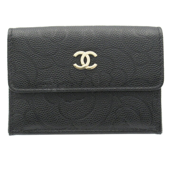 楽天市場】【7千円OFFクーポン×P3倍】シャネル CHANEL カメリア 三つ折  