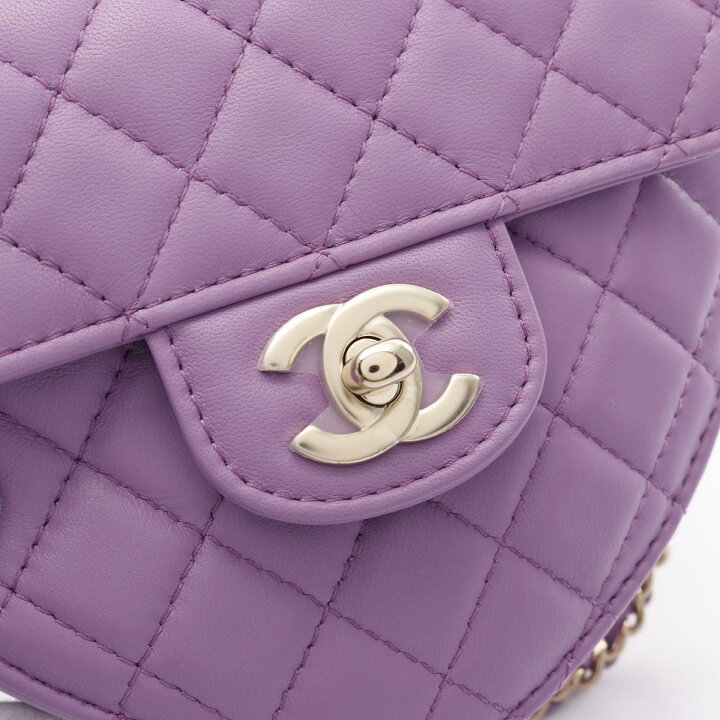 楽天市場】シャネル CHANEL マトラッセ ハート ショルダーバッグ  