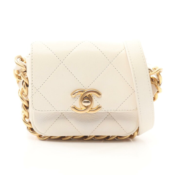楽天市場】シャネル CHANEL マトラッセ チェーンアラウンド ショルダー 
