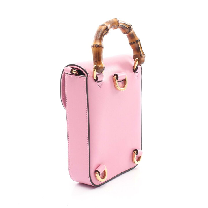 楽天市場】グッチ GUCCI バンブー ハンドバッグ バッグ レザー  