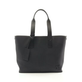 【4万円OFFクーポン対象】ルイ・ヴィトン LOUIS VUITTON パイロット トート トートバッグ バッグ レザー アエログラム メンズ ブラック系 M24771 【中古】