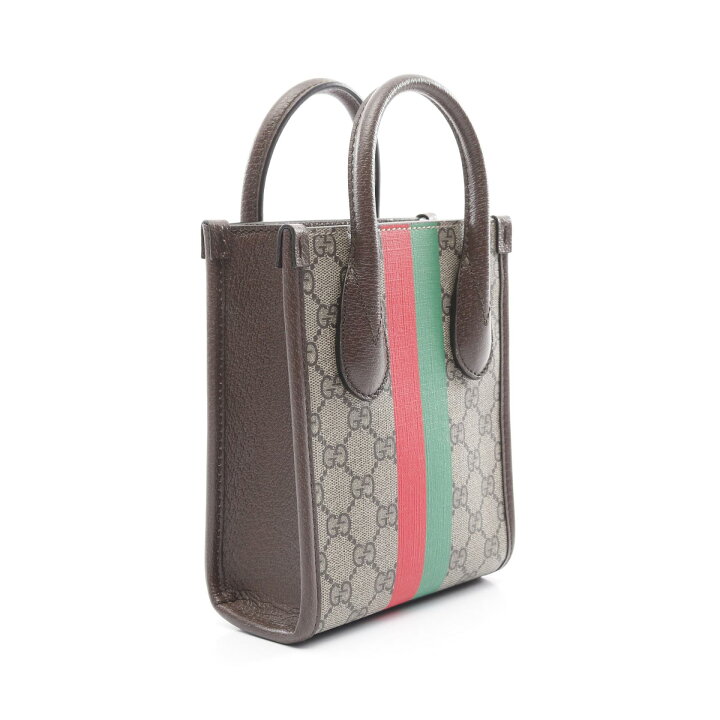 楽天市場】グッチ GUCCI インターロッキングG ミニトートバッグ GG 