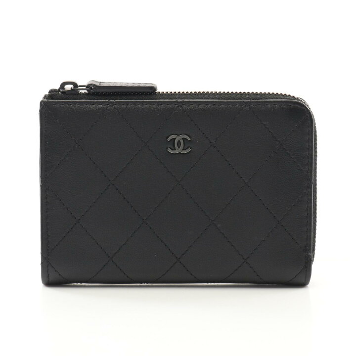 楽天市場】シャネル CHANEL マトラッセ ラウンド財布 財布 ラムスキン  