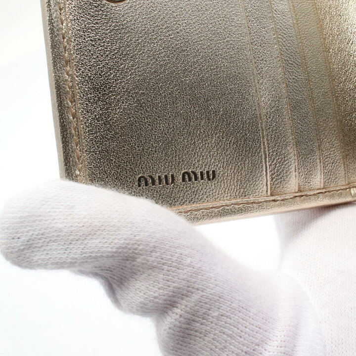 楽天市場】【7％OFFクーポン対象】ミュウ ミュウ Miu Miu MATELASSE  