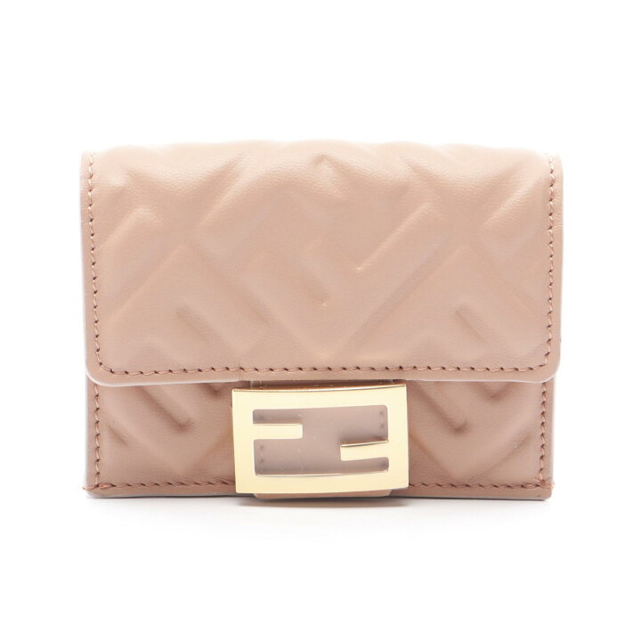 楽天市場】フェンディ FENDI マイクロ 三つ折り財布 財布 レザー  