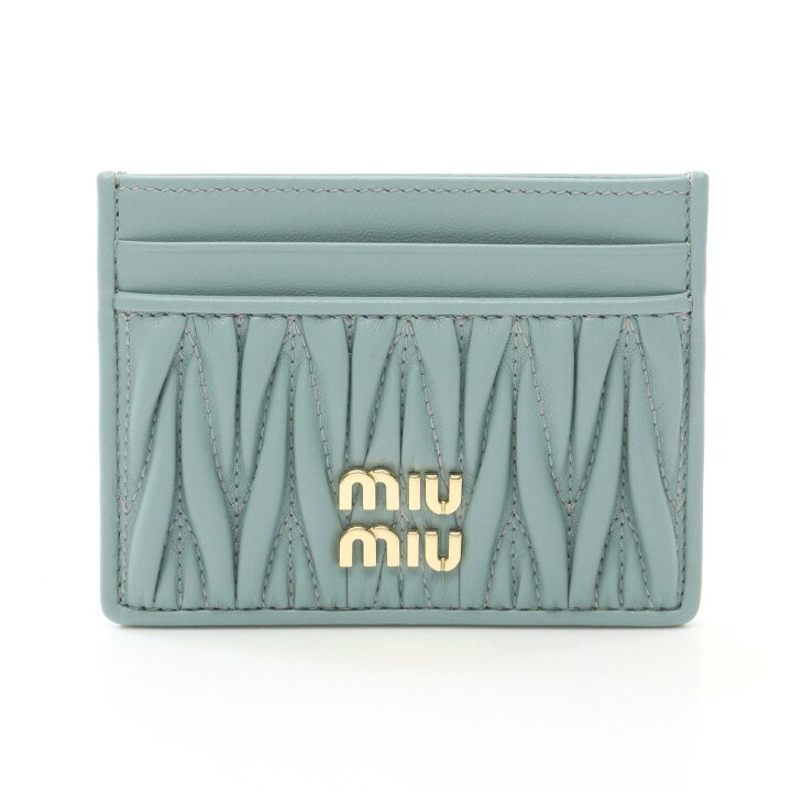 楽天市場】【全品5％OFFクーポン】ミュウ ミュウ Miu Miu MATELASSE  