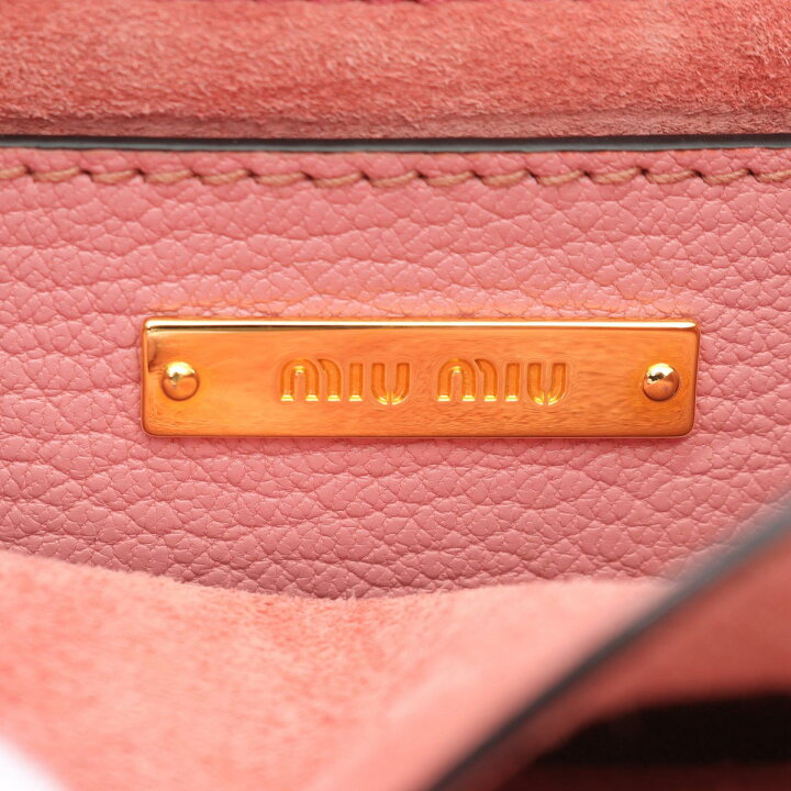 楽天市場】【7％OFFクーポン対象】ミュウ ミュウ Miu Miu MADRAS  