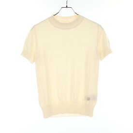 エルメス HERMES Hリフト ニット 衣料品 トップス カシミヤ レディース アイボリー系 16-7707 【中古】