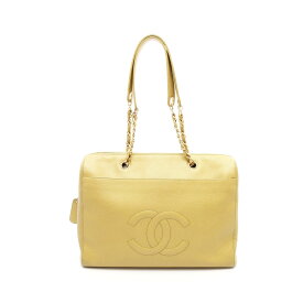 【3万円オフor2点以上で10%OFF】シャネル CHANEL ココマーク ショルダーバッグ バッグ レザー グレインドカーフスキン レディース グリーン系 【中古】