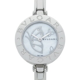 【7％OFFクーポン×P5倍】ブルガリ BVLGARI B-Zero1 腕時計 時計 ステンレススチール レディース ホワイト系 ホワイトシェル BZ22BDSS 【中古】