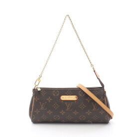 【10％OFFクーポン対象】ルイ・ヴィトン LOUIS VUITTON エヴァ ショルダーバッグ バッグ PVCコーティングキャンバス レザー モノグラム レディース ブラウン系 M95567 【中古】