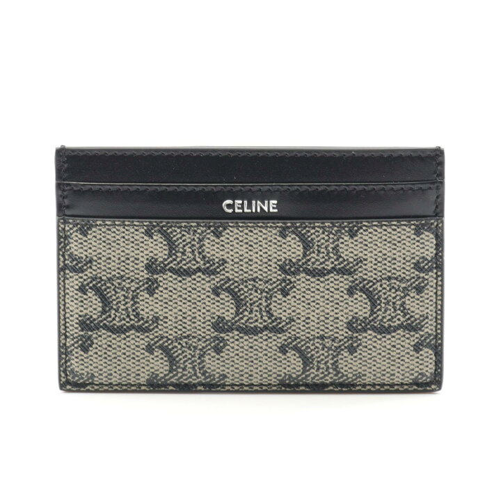 楽天市場】セリーヌ CELINE トリオンフ カードケース アクセサリー PVC  