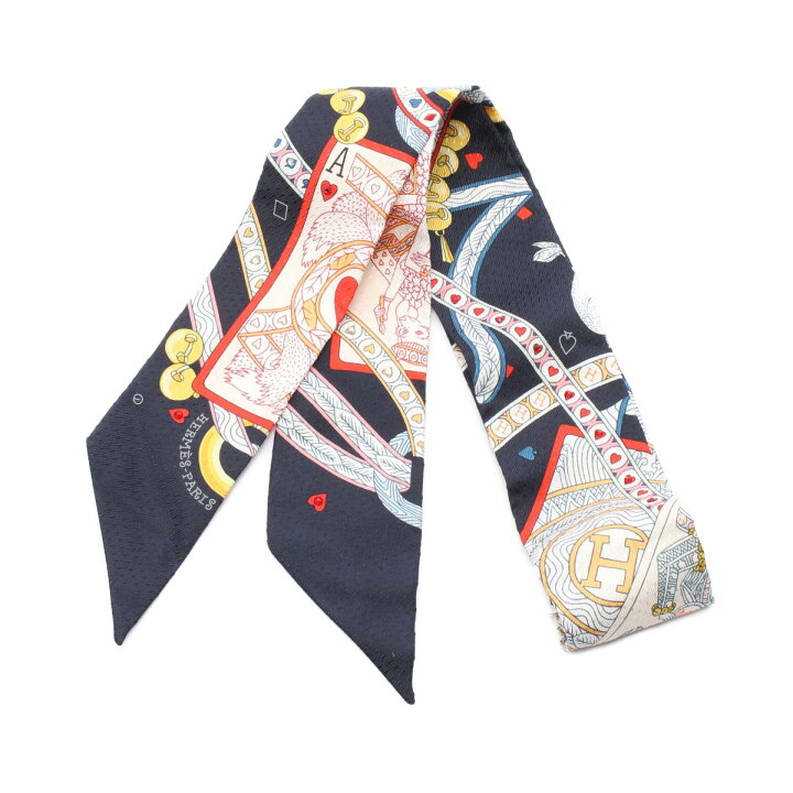 楽天市場】エルメス HERMES ツイリー DAME DE COEUR スカーフ 衣料品  