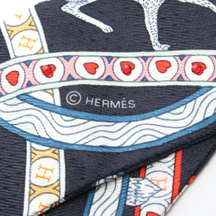 楽天市場】エルメス HERMES ツイリー DAME DE COEUR スカーフ 衣料品  