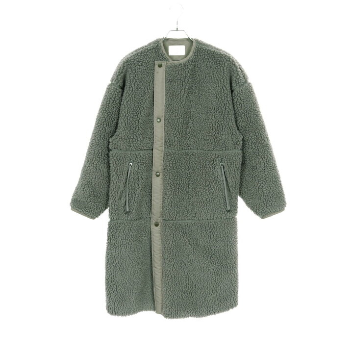 楽天市場】【30％OFFクーポン対象】ハイク HYKE FAUX SHEARLING COAT  