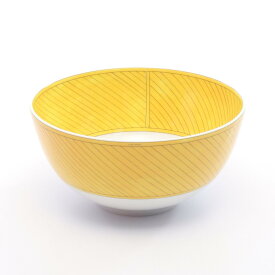 エルメス HERMES ソレイユドゥエルメス ボウルGM 食器 アクセサリー 陶器 メンズ レディース イエロー系 / ホワイト系 / グレー系 【中古】