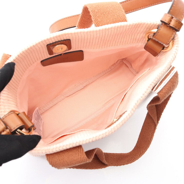 楽天市場】クロエ Chloe ショルダーバッグ バッグ キャンバス レザー 