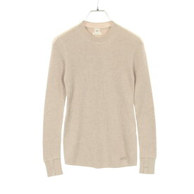 【3千円OFFクーポン対象＆まとめ買い10%OFF】エルメス HERMES カレーシュ刺? ニット 衣料品 トップス シルク カシミヤ シルク レディース ベージュ系 【中古】