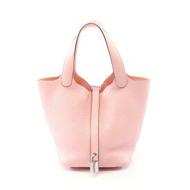 エルメス HERMES ピコタンロックPM ローズサクラ ハンドバッグ バッグ トリヨンクレマンス トリヨンクレマンス レディース ピンク系 056289CK 【中古】