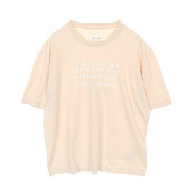 【5千円OFFクーポン対象】メゾンマルジェラ1 10 Maison Margiela 1 10 ナンバリング 半袖Tシャツ 衣料品 トップス コットン メンズ レディース ベージュ系 S50GC07167104S 【新品】
