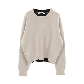 【10％OFFクーポン対象】ディオール Dior J'ADIOR 8 ボクシーセーター ニット 衣料品 トップス カシミヤ レディース ベージュ系 【中古】