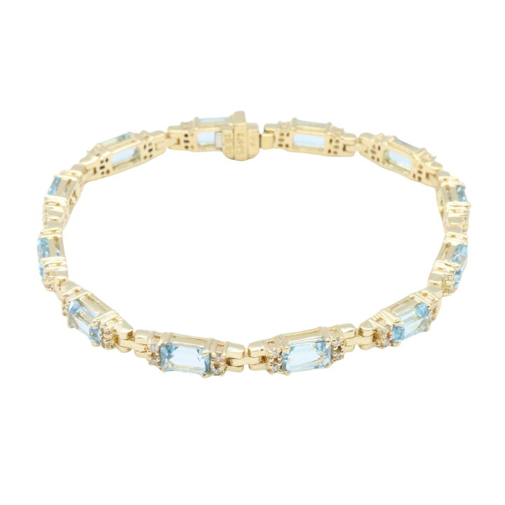 楽天市場】ジュエリー JEWELRY ブルートパーズ ブレスレット 