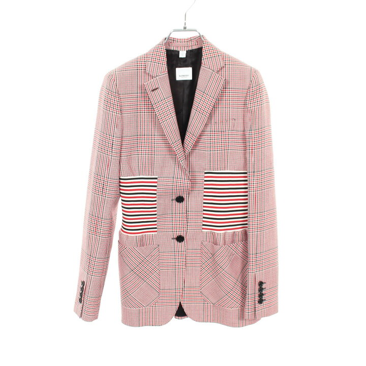 楽天市場】バーバリー BURBERRY チェック柄 テーラードジャケット 衣料 