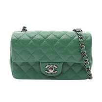 楽天市場】chanel bag（カラーグリーン）（ショルダーバッグ 
