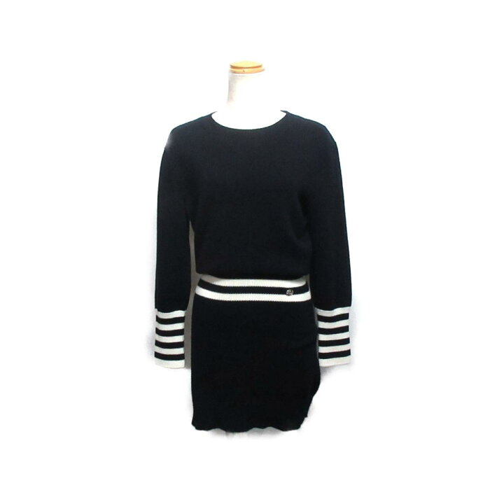 楽天市場】【中古】 シャネル ニットワンピース レディース カシミア  