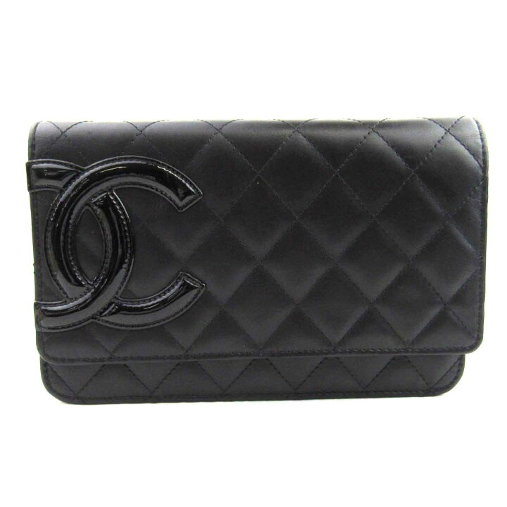 楽天市場】【中古】 シャネル カンボンライン チェーン ウォレット  
